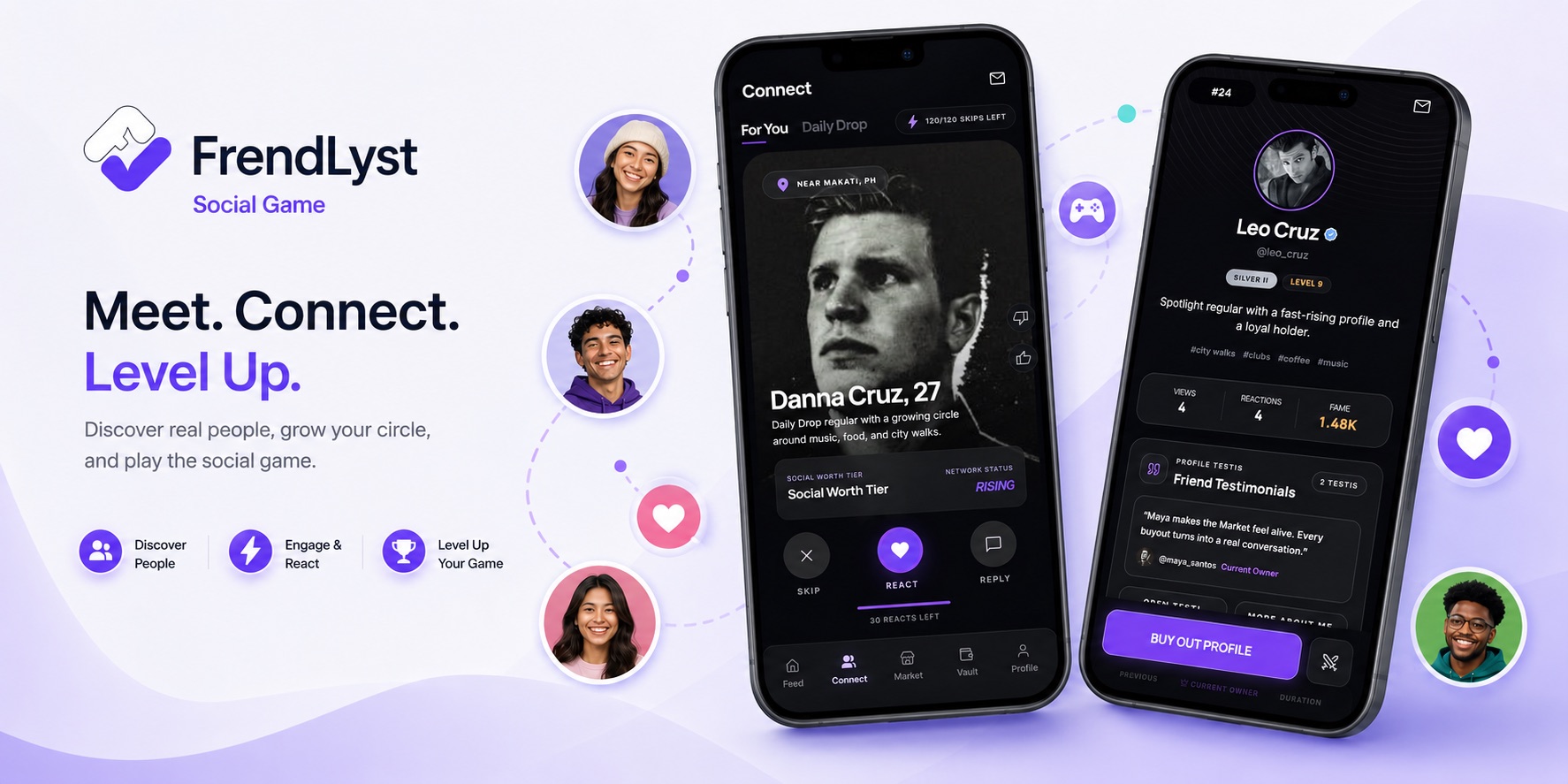 FrendLyst app preview